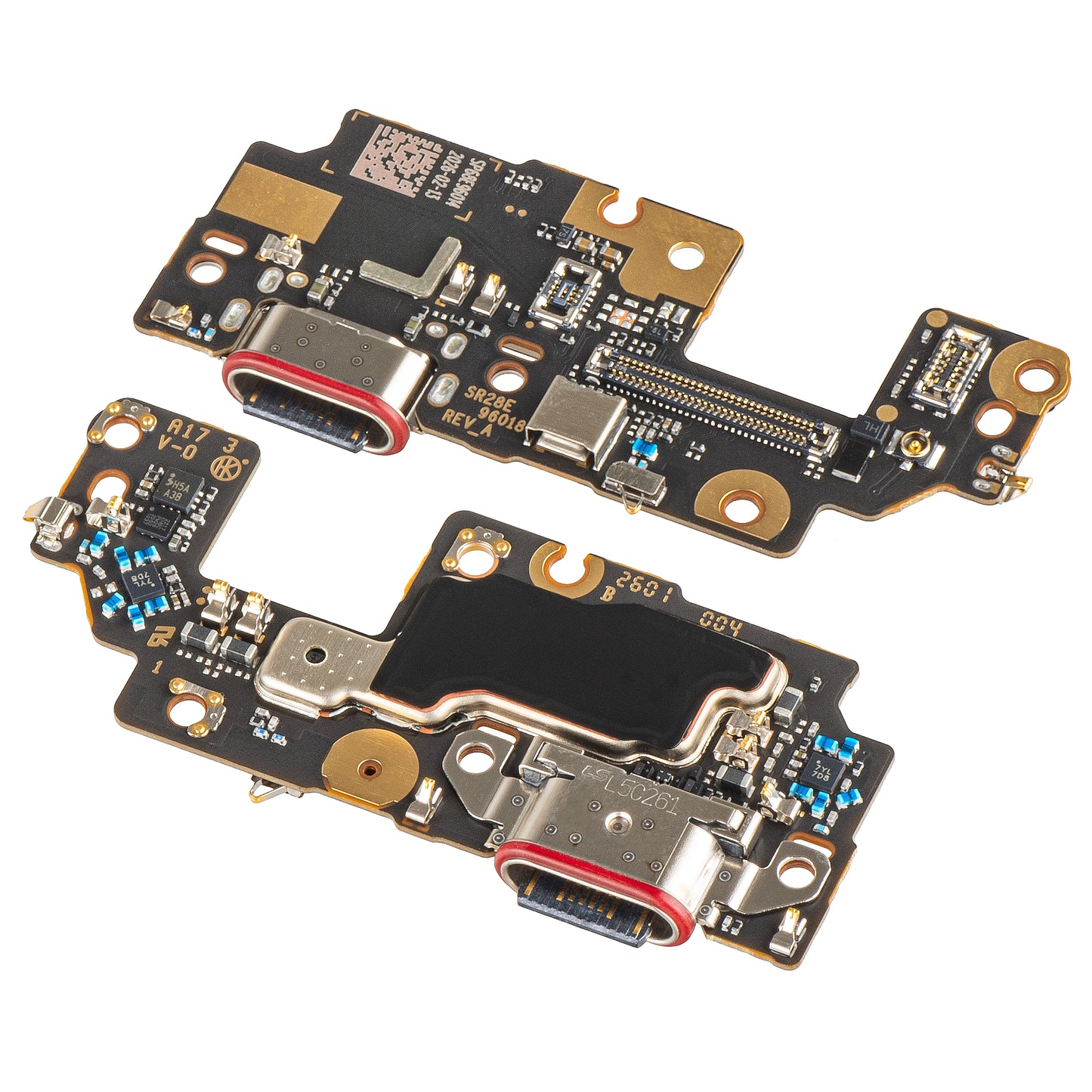 Scheda con Connettore di Ricarica - Microfono Motorola Razr 2026 / Razr 70, Service Pack 5B28C32266