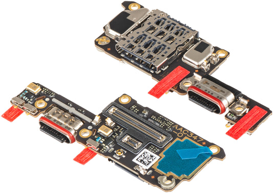 Scheda con Connettore di Ricarica - Microfono - Modulo Lettore SIM Oppo Find X9 Ultra, Service Pack 621024000258