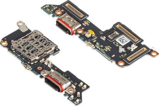 Scheda con Connettore di Ricarica - Microfono - Modulo Lettore SIM Oppo Reno13, Service Pack 621020000790