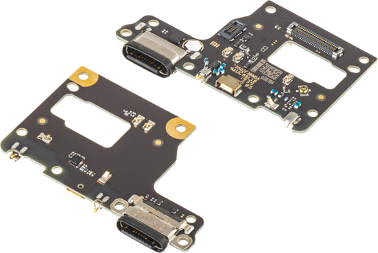 Scheda con Connettore di Ricarica - Microfono Xiaomi Mi 9 Lite, Service Pack 5600020F3B00