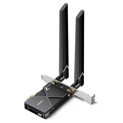 Scheda di Rete UGREEN BE6500 (55204), 1 x PCIe, Nera