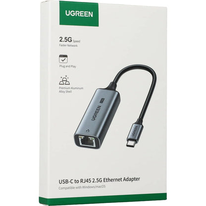 Scheda di Rete UGREEN CM648, RJ45, USB, Grigio