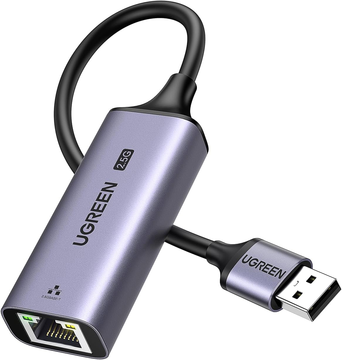 Scheda di Rete UGREEN CM648, RJ45, USB, Grigio