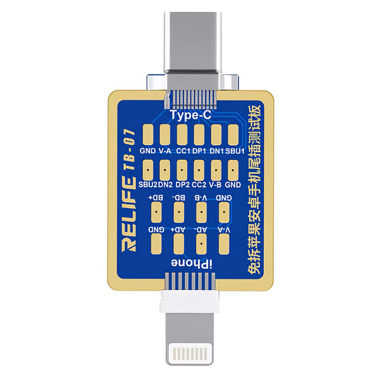 Scheda di Test Relife TB-07 per Apple iPhone / Serie Android