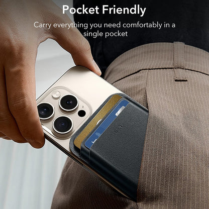 Portafoglio Magsafe, ESR, Boost, Blu Marino