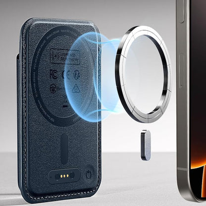 Portafoglio Magsafe, ESR, Classic Geo, Blu Marino