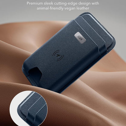 Portafoglio Magsafe, ESR, Classic Geo, Blu Marino