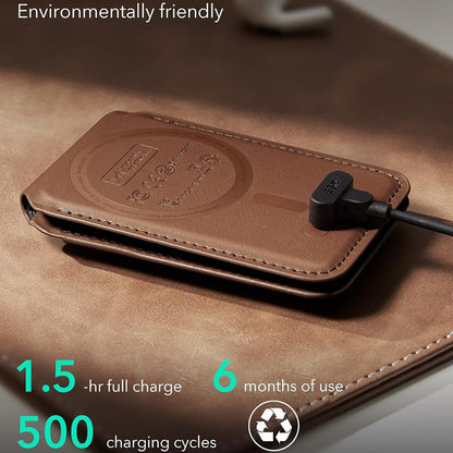 Portafoglio MagSafe, ESR, Findy my Wallet 5C, Marrone