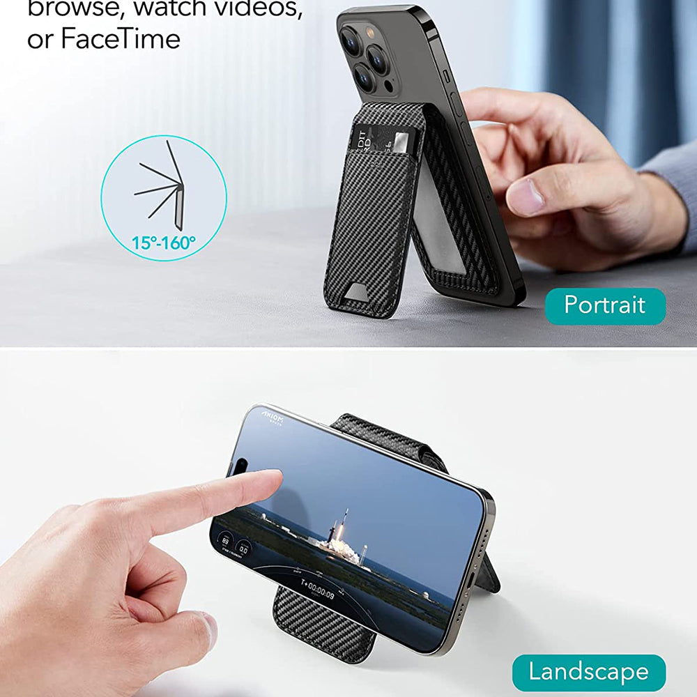 Portafoglio Magsafe, ESR, Stand, Marrone