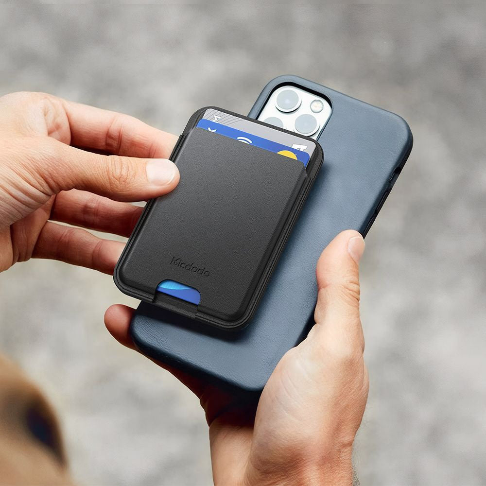 Portafoglio MagSafe, McDodo, WH-7920 Napa, Nero