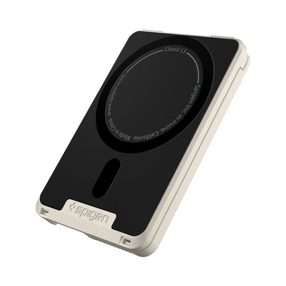Portafoglio MagSafe, Spigen, Classic LS, Beige AFA10949