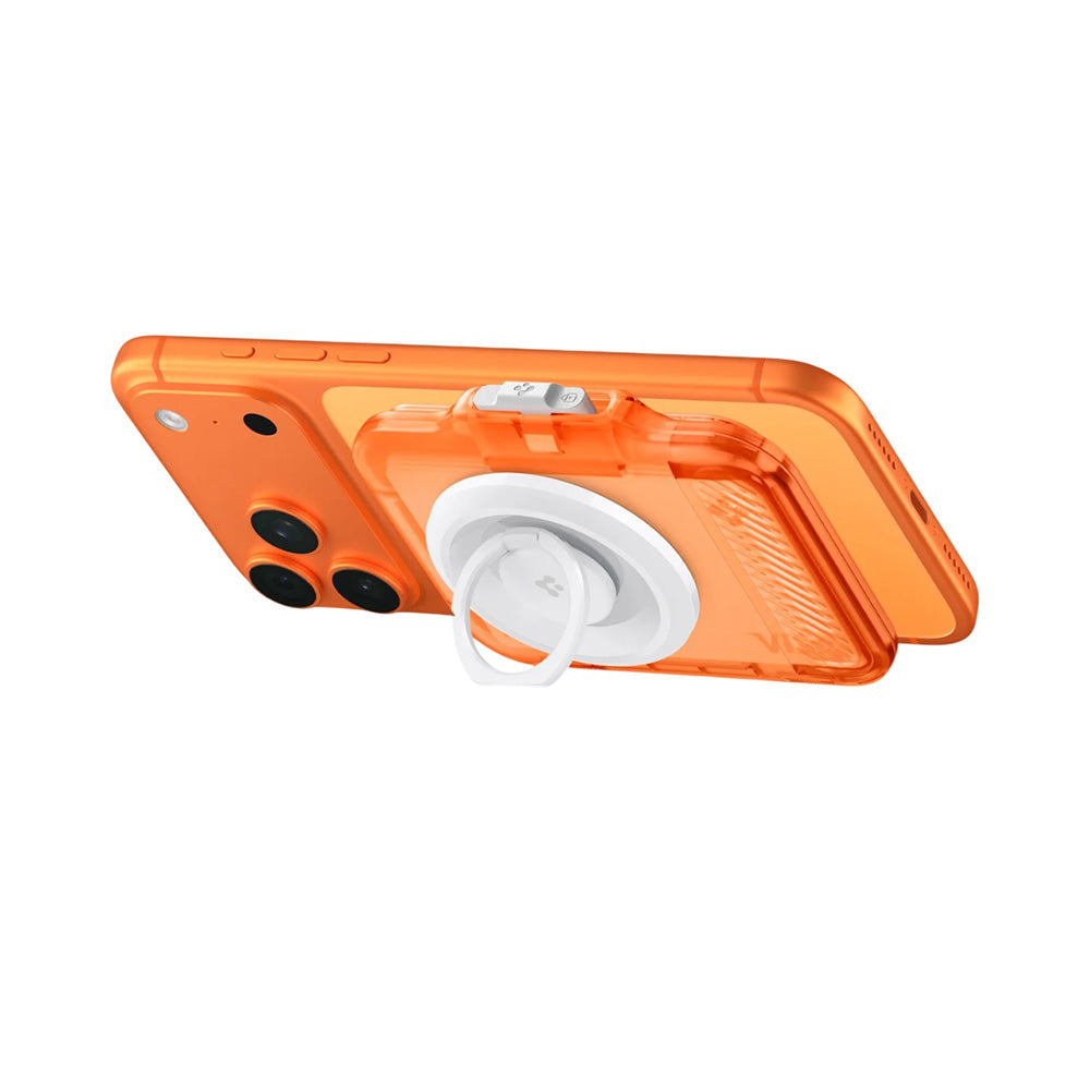 Portafoglio MagSafe, Spigen, TinTap MagFit+, Arancione Satinato AFA11381