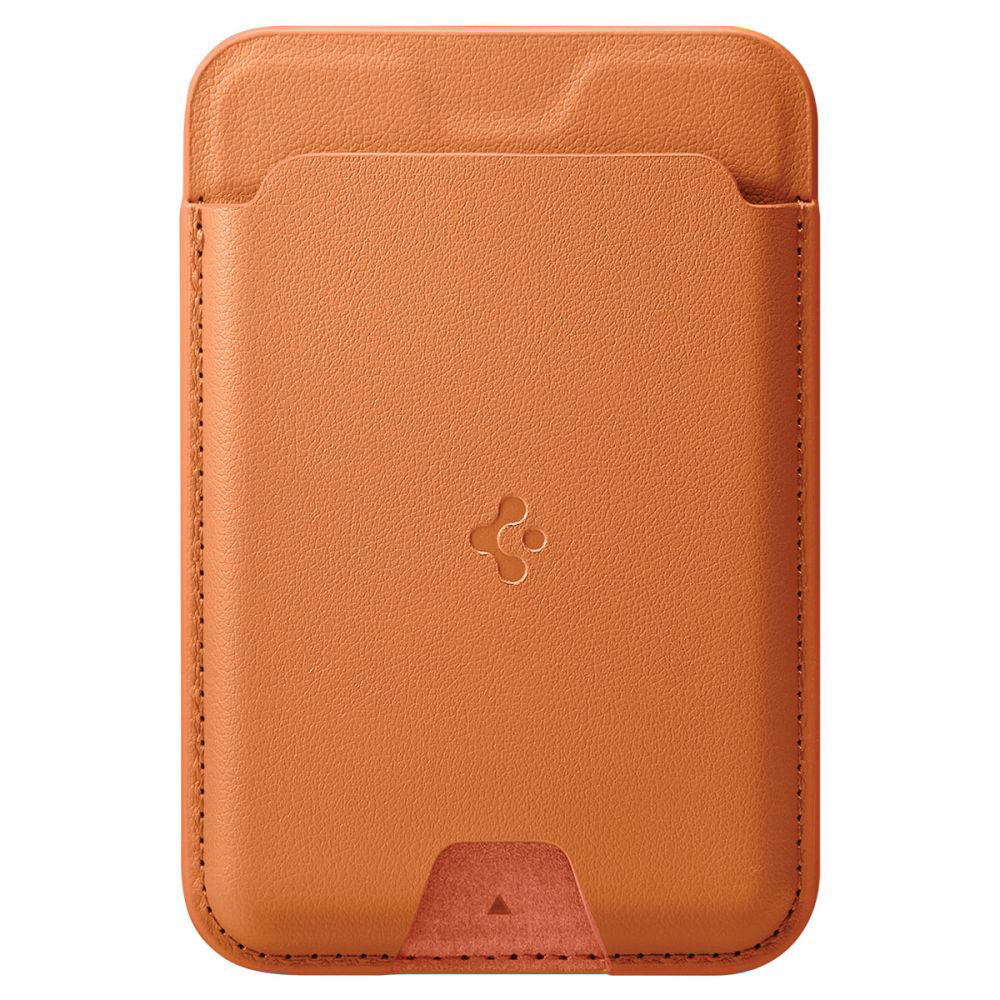 Portafoglio MagSafe, Spigen, Valentinus MagFit, Arancione AFA11339