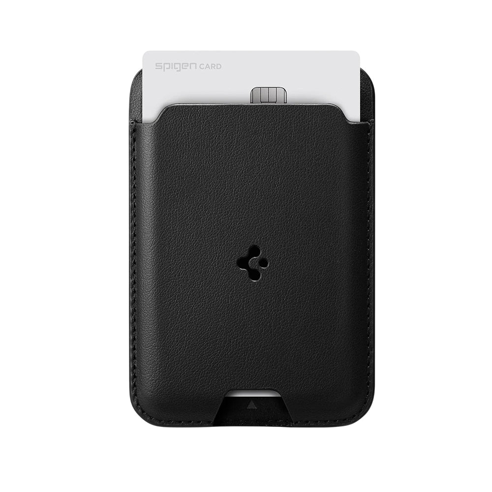 Portafoglio MagSafe, Spigen, Valentinus MagFit 2 Carte, Nero AMP02284