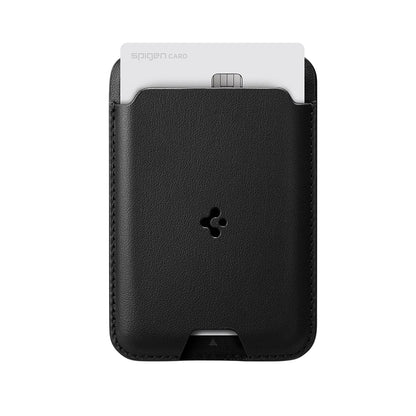 Portafoglio MagSafe, Spigen, Valentinus MagFit 2 Carte, Nero AMP02284
