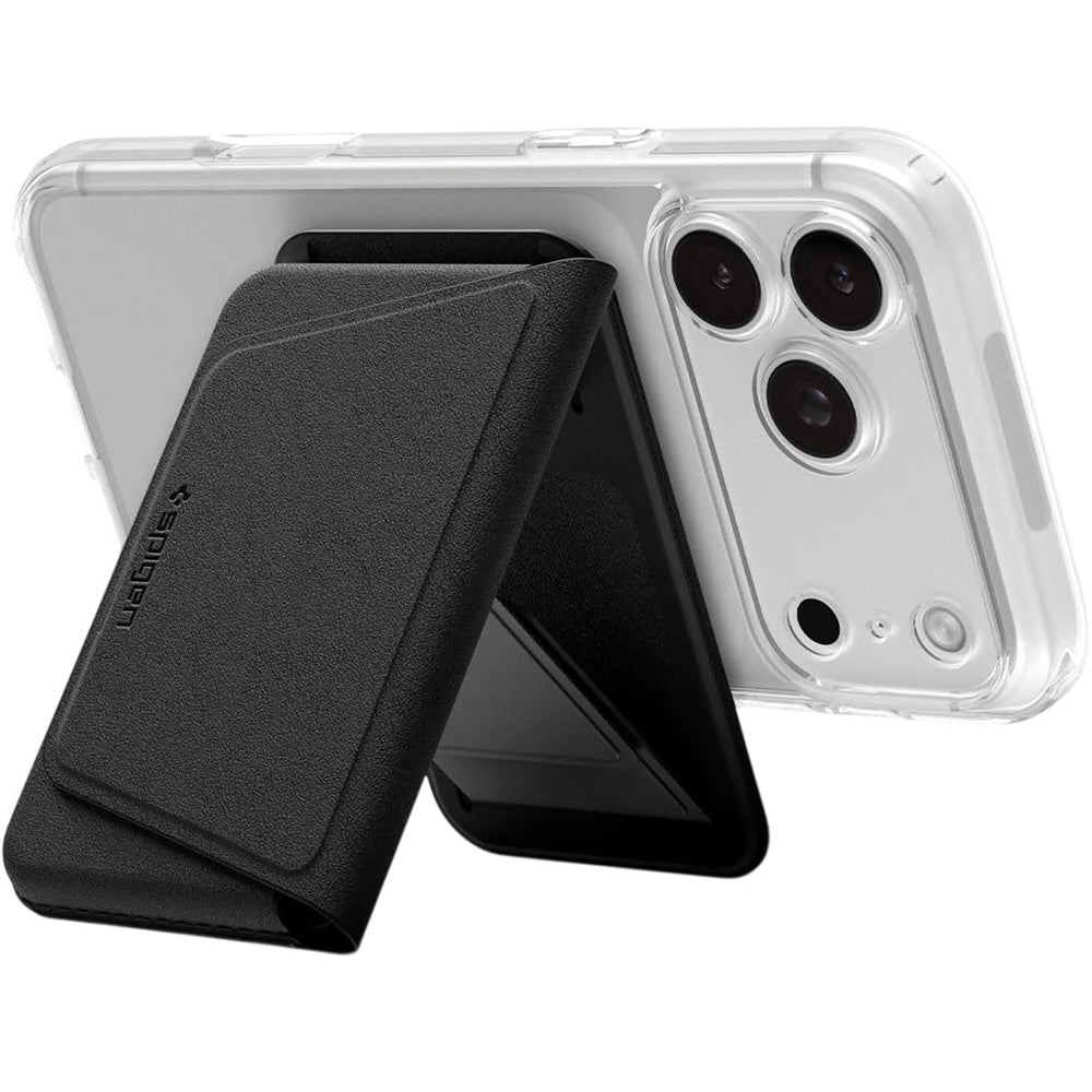 MagSafe Wallet, Spigen, Valentinus S-2 3 Cards, Black AFA11978
