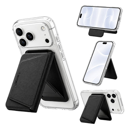 MagSafe Wallet, Spigen, Valentinus S-2 3 Cards, Black AFA11978
