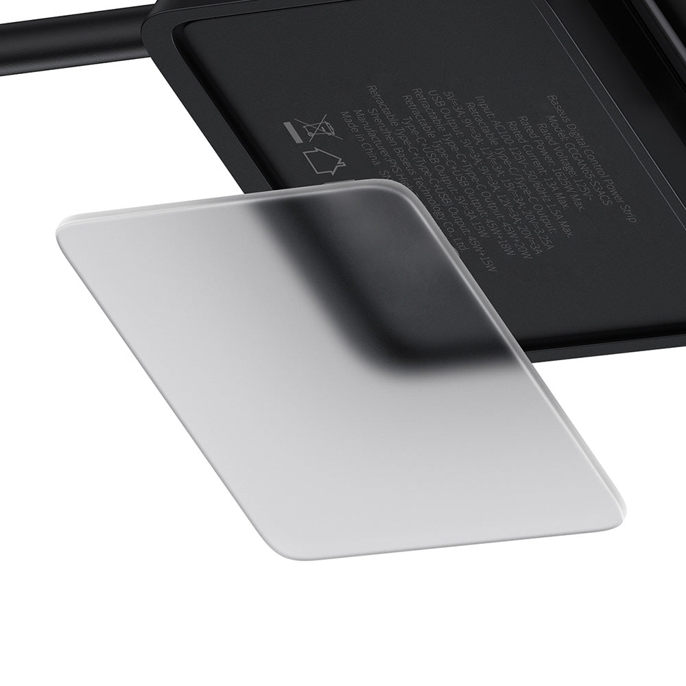 Prolunga Baseus PowerCombo US, 3 x Prese, Nero PSLR000101