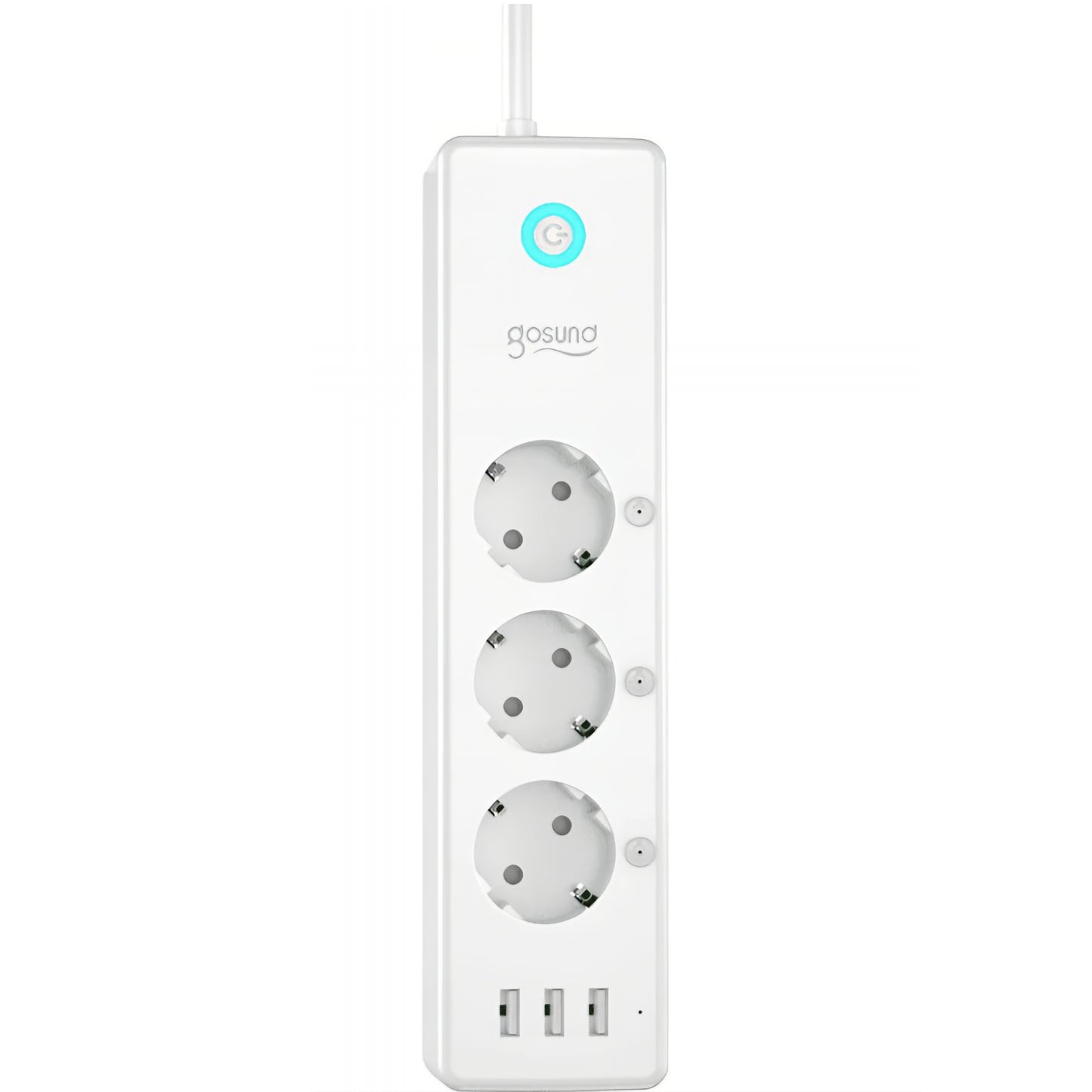 Prolunga Gosund P1 Plus, Wi-Fi, 3 x Schuko