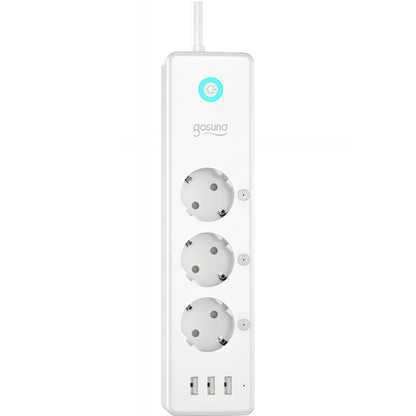 Prolunga Gosund P1 Plus, Wi-Fi, 3 x Schuko