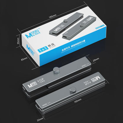 Presa MaAnt A Clip, Set 2 pezzi, Grigio