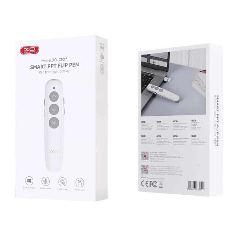 Presenter Wireless XO Design CF27, Bianco