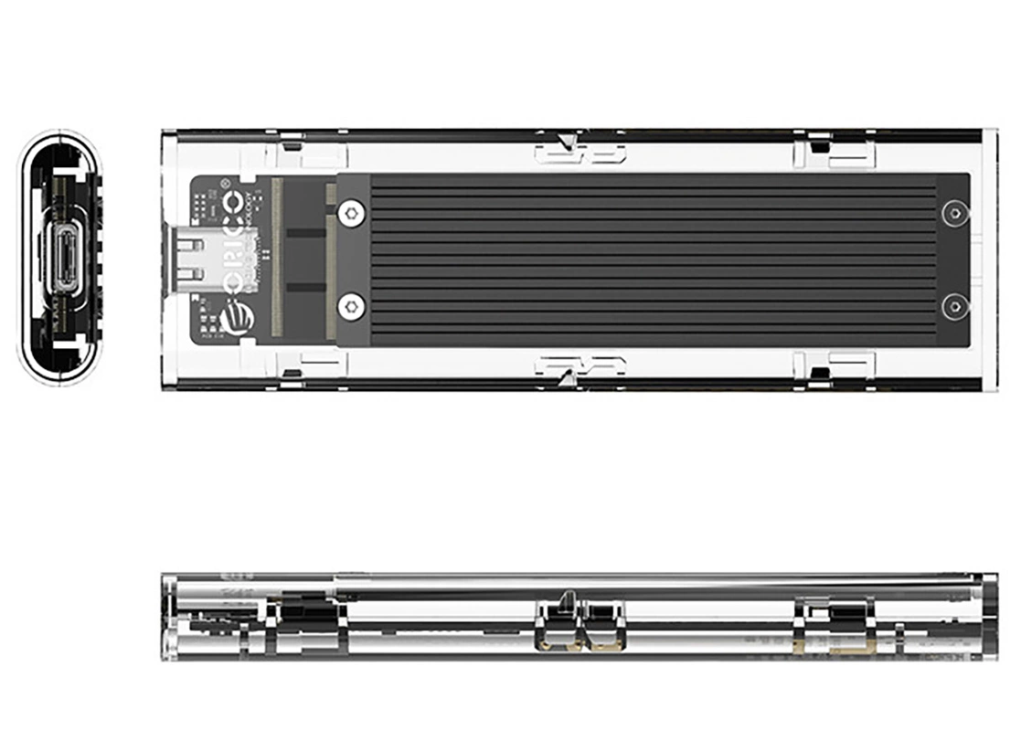 Rack Orico TCM2-C3 per SSD M.2 NVMe, Nero