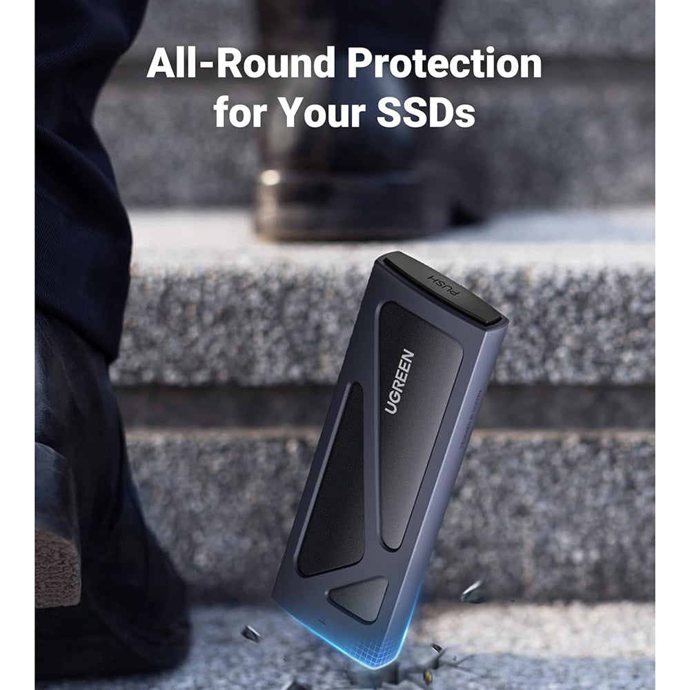 Rack UGREEN CM578 per SSD M.2 NVMe, Grigio