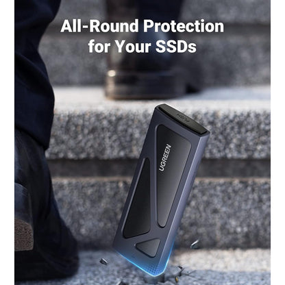 Rack UGREEN CM578 per SSD M.2 NVMe, Grigio