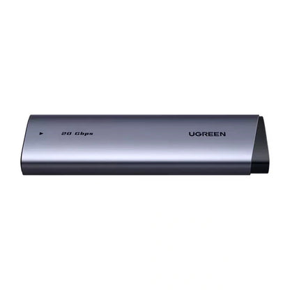 Rack UGREEN CM767 (55150) per SSD M.2 NVMe, Grigio