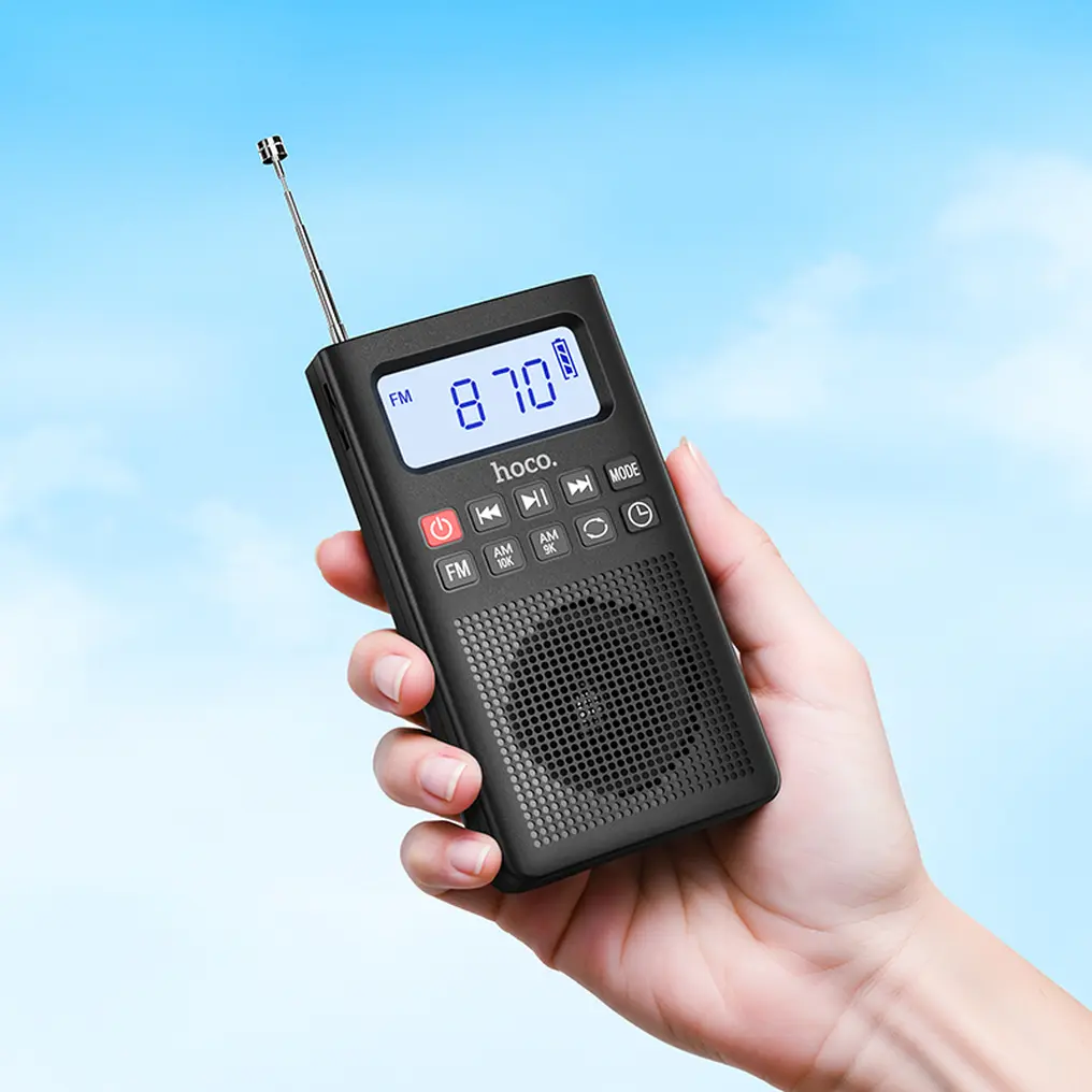 Radio Portatile HOCO HI51, Nero