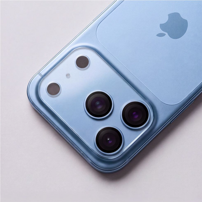 Cornice protettiva per fotocamera posteriore Tech-Protect Cam Fit+ per Apple iPhone 18 Pro Max, vetro temperato, trasparente