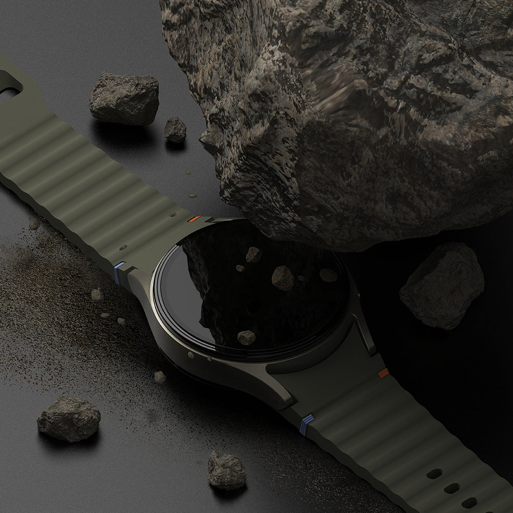 Cornice di Protezione Ringke Premium Styling per Samsung Galaxy Watch7 44mm, Modello 4, Nera