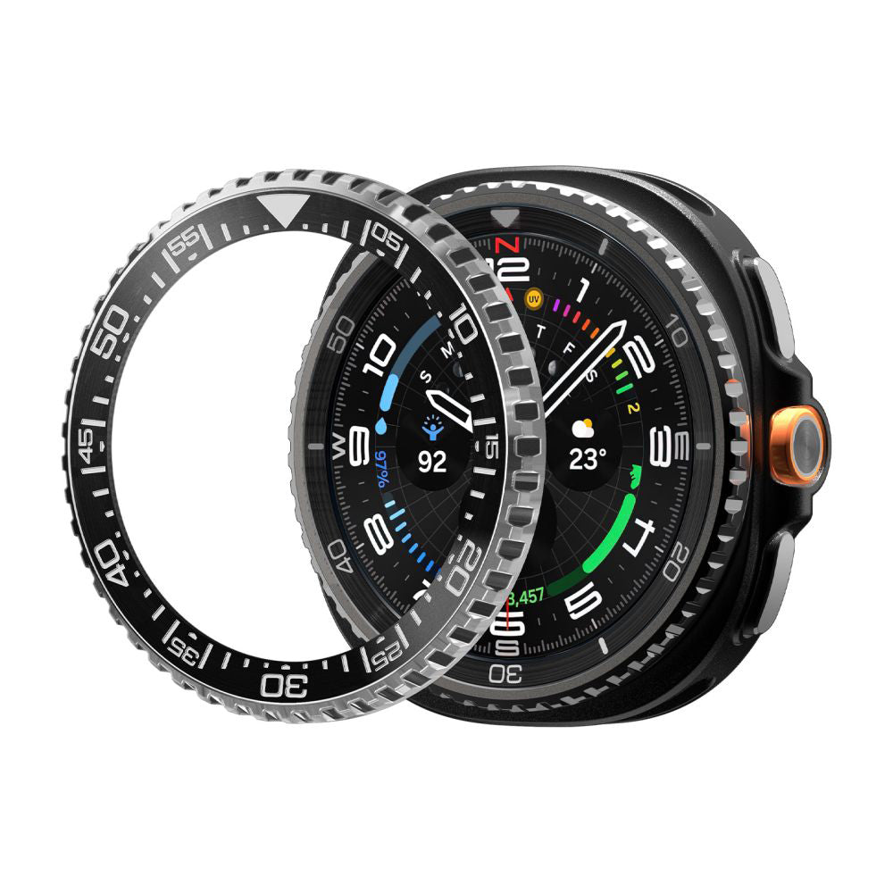 Cornice di Protezione Spigen Tune Pro Diver per Samsung Galaxy Watch8 Classic, Nera