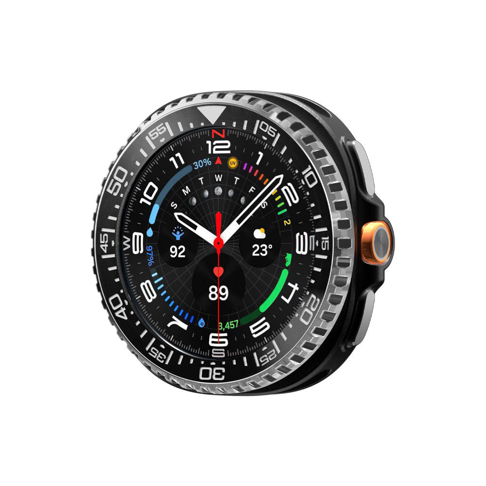 Cornice di Protezione Spigen Tune Pro Diver per Samsung Galaxy Watch8 Classic, Nera