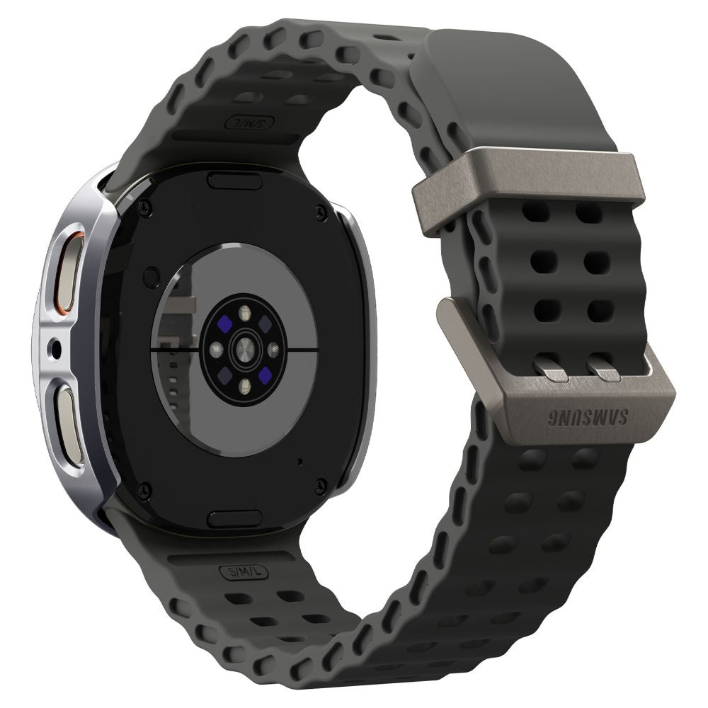 Cornice di protezione Spigen Tune Pro Pilot per Samsung Galaxy Watch8 44mm, Argento
