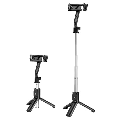 Selfie Stick Bluetooth Borofone BY14 Graceful, 4,5 pollici - 7 pollici, Nero
