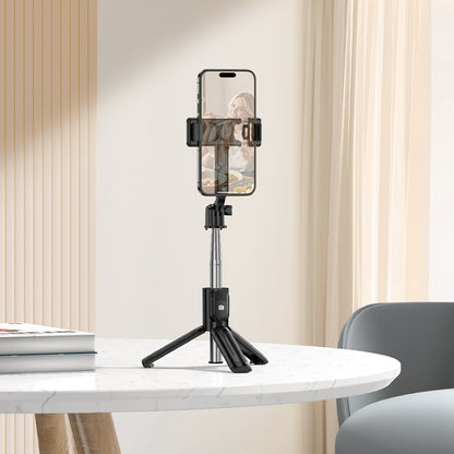 Selfie Stick Bluetooth Borofone BY14 Graceful, 4,5 pollici - 7 pollici, Nero