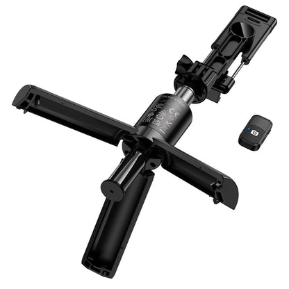 Selfie Stick Bluetooth Borofone BY14 Graceful, 4,5 pollici - 7 pollici, Nero