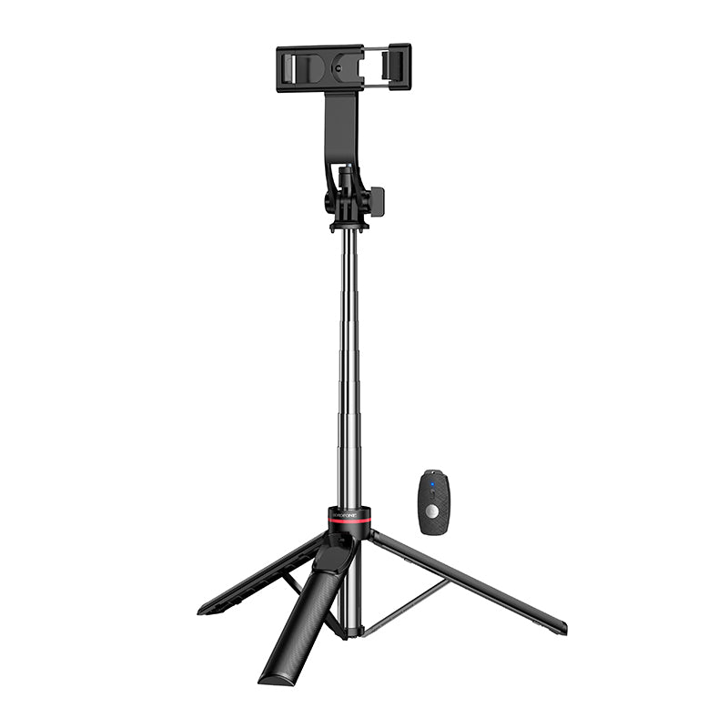 Selfie Stick Bluetooth Borofone BY15 Throne, 4,5 pollici - 7 pollici, Nero