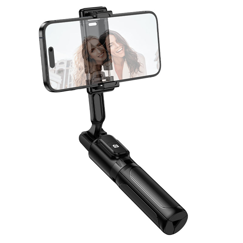 Selfie Stick Bluetooth Borofone BY14 Graceful, 4,5 pollici - 7 pollici, Nero