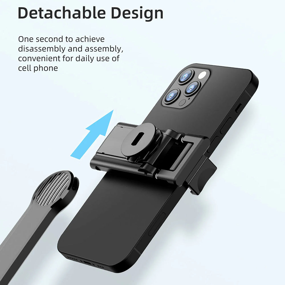 Selfie Stick Bluetooth Techsuit C01, Universale, Nero