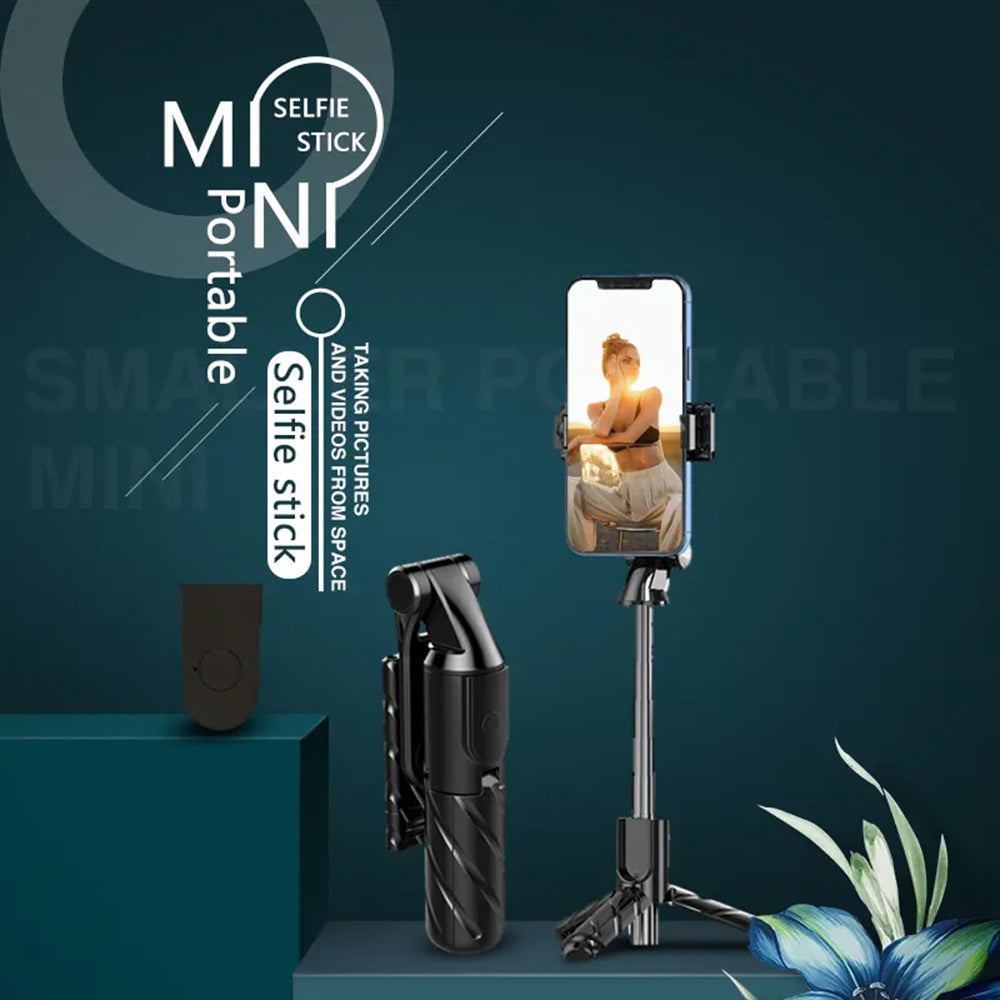 Selfie Stick Bluetooth Techsuit K03, Universale, Nero