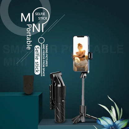 Selfie Stick Bluetooth Techsuit K03, Universale, Nero