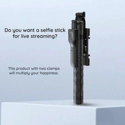 Selfie Stick Bluetooth Techsuit K28, Universale, Nero