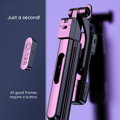 Selfie Stick Bluetooth Techsuit K30S, Universale, Nero