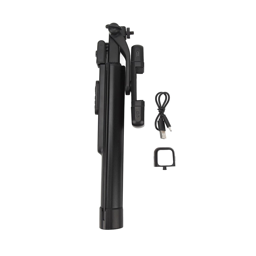 Selfie Stick Bluetooth Techsuit K30S, Universale, Nero