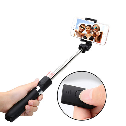 Selfie Stick Bluetooth Techsuit L01s, Universale, Nero