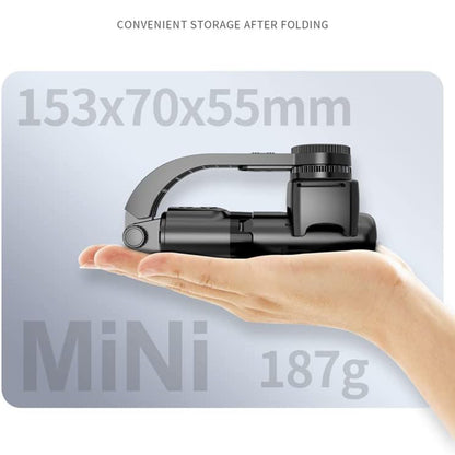 Selfie Stick Bluetooth Techsuit L08Mini, Universale, Nero