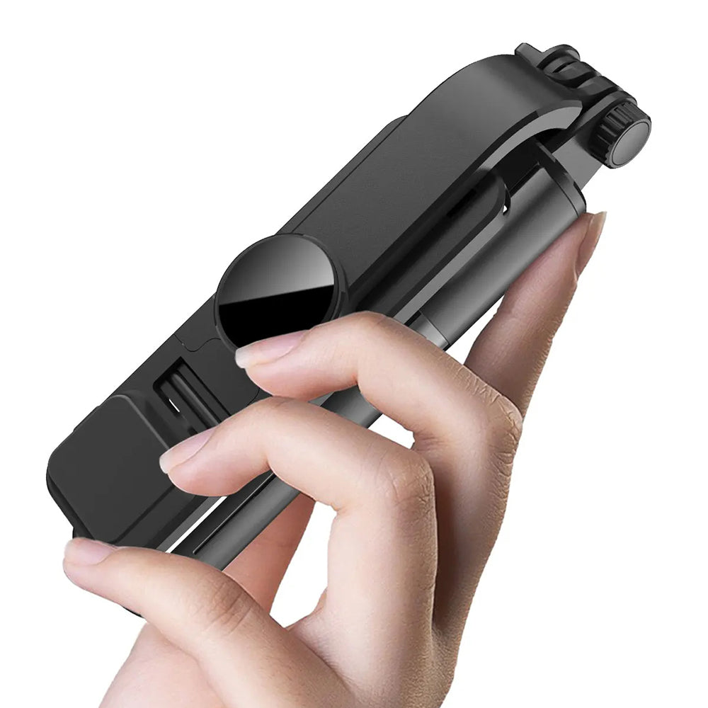 Selfie Stick Bluetooth Techsuit L10s, Universale, Nero